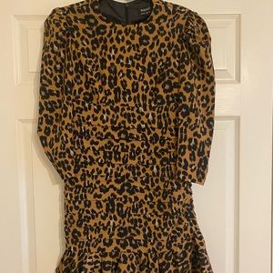 BARDOT Leopard Dress